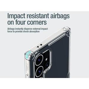 خرید قاب محافظ مگنتی گلکسی اس 24 اولترا نیلکین Nillkin Nature TPU Pro Magnetic case for Samsung Galaxy S24 Ultra