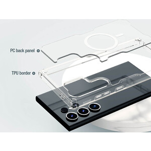 کیفیت قاب محافظ مگنتی گلکسی اس 24 اولترا نیلکین Nillkin Nature TPU Pro Magnetic case for Samsung Galaxy S24 Ultra