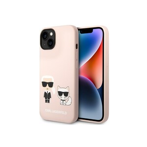قاب سیلیکونی آیفون 14 پلاس طرح گربه و کارل CG Mobile iphone 14 Plus Cat Karl Lagerfeld Silicone Case