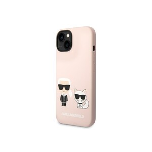 قاب سیلیکونی آیفون 14 پلاس طرح گربه و کارل CG Mobile iphone 14 Plus Cat Karl Lagerfeld Silicone Case