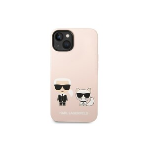 قاب سیلیکونی آیفون 14 پلاس طرح گربه و کارل CG Mobile iphone 14 Plus Cat Karl Lagerfeld Silicone Case