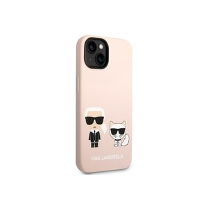 قاب سیلیکونی آیفون 14 پلاس طرح گربه و کارل CG Mobile iphone 14 Plus Cat Karl Lagerfeld Silicone Case