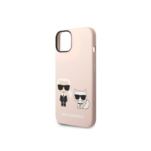 قاب سیلیکونی آیفون 14 پلاس طرح گربه و کارل CG Mobile iphone 14 Plus Cat Karl Lagerfeld Silicone Case