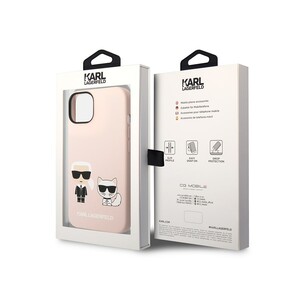 قاب سیلیکونی آیفون 14 پلاس طرح گربه و کارل CG Mobile iphone 14 Plus Cat Karl Lagerfeld Silicone Case