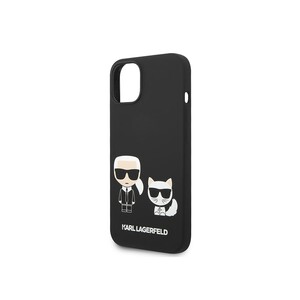 قاب سیلیکونی آیفون 14 پلاس طرح گربه و کارل CG Mobile iphone 14 Plus Cat Karl Lagerfeld Silicone Case