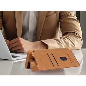 کاور کلاسوری سامسونگ اس 24 نیلکین Nillkin Qin Prop Leather case for Samsung Galaxy S24