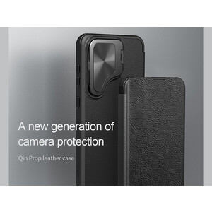 خرید کیف محافظ سامسونگ اس 24 نیلکین Nillkin Qin Prop Leather case for Samsung Galaxy S24