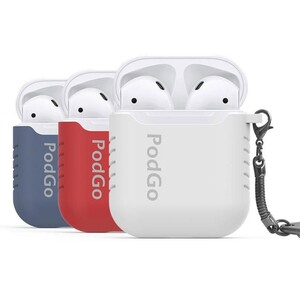 کاور سیلیکونی ایرپاد آها استایل AhaStyle PodGo Silicone Keychain Case Apple AirPods