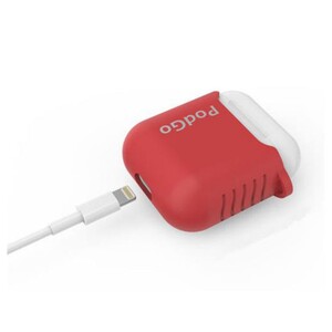کاور سیلیکونی ایرپاد AhaStyle PodGo Silicone Keychain Case for Apple AirPods