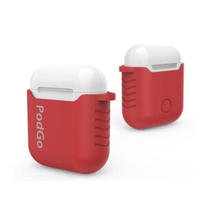 کاور سیلیکونی ایرپاد AhaStyle PodGo Silicone Keychain Case for Apple AirPods