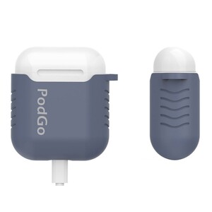 کاور سیلیکونی ایرپاد AhaStyle PodGo Silicone Keychain Case for Apple AirPods