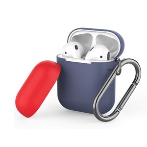 کاور سیلیکونی دو درب قلاب دار ایرپاد 1 و 2 آها استایل AHAStyle Ultra Airpods 2/1 Case