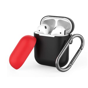 کاور سیلیکونی دو درب قلاب دار ایرپاد AHAStyle Ultra Airpods Case