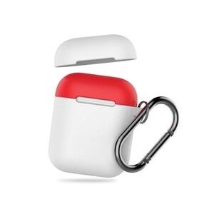 کاور سیلیکونی دو درب قلاب دار ایرپاد AHAStyle Ultra Airpods Case