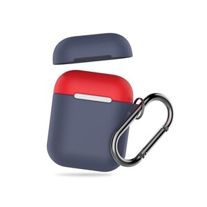 کاور سیلیکونی دو درب قلاب دار ایرپاد AHAStyle Ultra Airpods Case