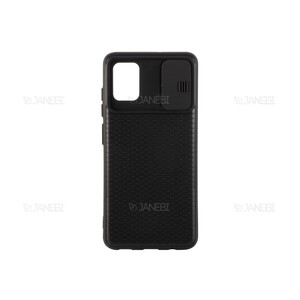قاب محافظ با درپوش کشویی لنز سامسونگ Lens protector Case Samsung Galaxy M30