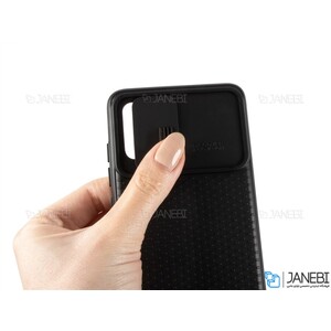 قاب محافظ با درپوش کشویی لنز سامسونگ Lens protector Case Samsung Galaxy M30