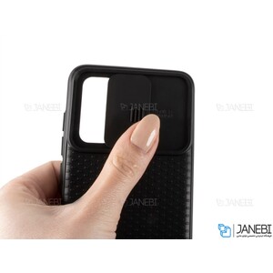 قاب محافظ با درپوش کشویی لنز سامسونگ Lens protector Case Samsung Galaxy S20