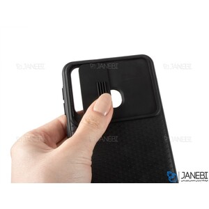 قاب محافظ با درپوش کشویی لنز سامسونگ Lens protector Case Samsung Galaxy A21