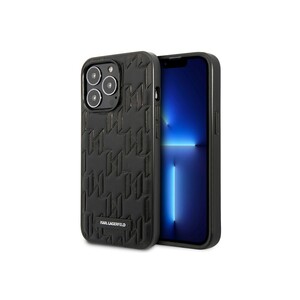 قاب چرمی آیفون 13 پرو طرح کارل برجسته CG Mobile iphone 13 Pro Karl Lagerfeld Leather Case
