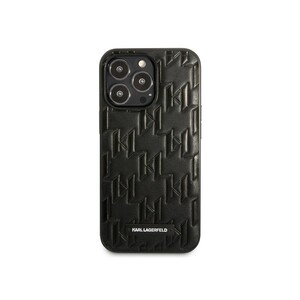 قاب چرمی آیفون 13 پرو طرح کارل برجسته CG Mobile iphone 13 Pro Karl Lagerfeld Leather Case