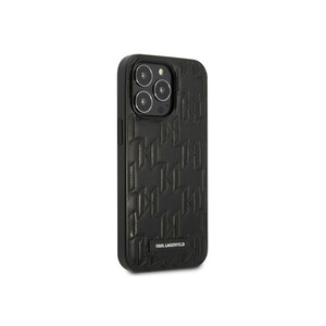 قاب چرمی آیفون 13 پرو طرح کارل برجسته CG Mobile iphone 13 Pro Karl Lagerfeld Leather Case