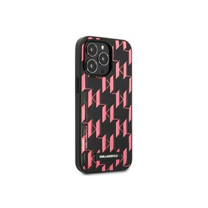 قاب چرمی آیفون 13 پرو طرح کارل برجسته CG Mobile iphone 13 Pro Karl Lagerfeld Leather Case