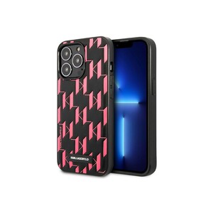 قاب چرمی آیفون 13 پرو طرح کارل برجسته CG Mobile iphone 13 Pro Karl Lagerfeld Leather Case