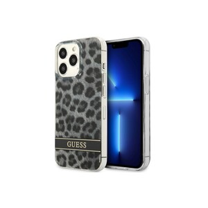 قاب محافظ براق آیفون 13 پرو طرح پلنگی CG Mobile iphone 13 Pro Guess Leopard Hard Case