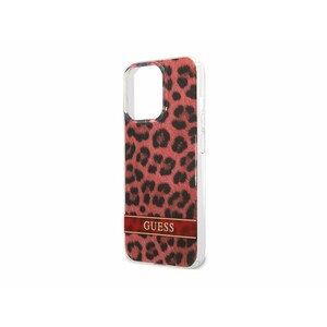 قاب محافظ براق آیفون 13 پرو طرح پلنگی CG Mobile iphone 13 Pro Guess Leopard Hard Case