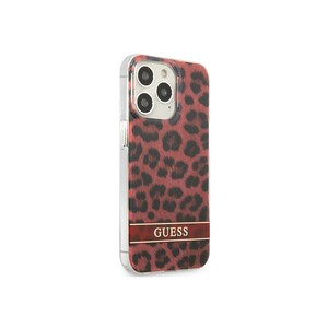 قاب محافظ براق آیفون 13 پرو طرح پلنگی CG Mobile iphone 13 Pro Guess Leopard Hard Case