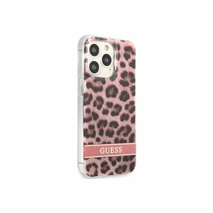 قاب محافظ براق آیفون 13 پرو طرح پلنگی CG Mobile iphone 13 Pro Guess Leopard Hard Case