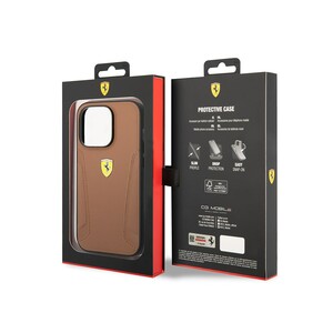 قاب چرمی آیفون 14 پرو مکس طرح فراری CG Mobile iphone 14 Pro Max Ferrari Leather Case
