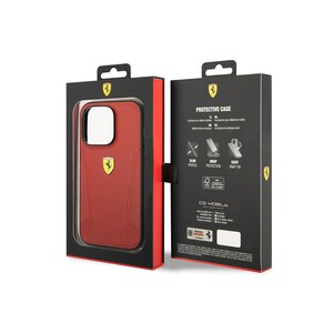قاب چرمی آیفون 14 پرو مکس طرح فراری CG Mobile iphone 14 Pro Max Ferrari Leather Case