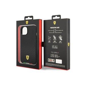 قاب فیبرکربن آیفون 14 پلاس طرح فراری CG Mobile iphone 14 Plus Ferrari Carbone Case