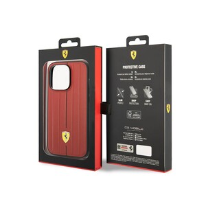 قاب چرمی آیفون 14 پرو طرح فراری CG Mobile iphone 14 Pro Ferrari Leather Case