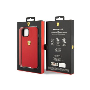 قاب چرمی آیفون 14 پلاس طرح فراری CG Mobile iphone 14 Plus Ferrari Leather Case