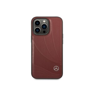 قاب چرمی آیفون 14 پرو طرح مرسدس بنز Mercedes-Benz Leather Case