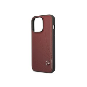 قاب چرمی آیفون 14 پرو طرح مرسدس بنز Mercedes-Benz Leather Case