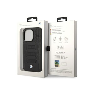 قاب چرمی مگ سیف آیفون 14 پرو طرح بی ام و CG Mobile iphone 14 Pro BMW Magsafe Leather Case