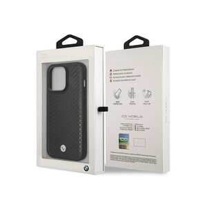 قاب چرمی مگ سیف آیفون 14 پرو طرح بی ام و CG Mobile iphone 14 Pro BMW Magsafe Leather Case