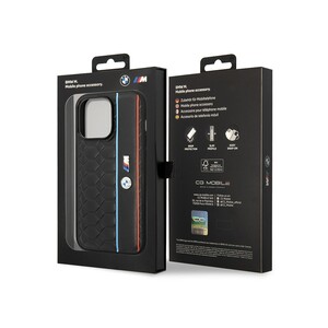 قاب چرمی آیفون 14 پرو طرح بی ام و ام3 CG Mobile iphone 14 Pro BMW M3 Leather Case
