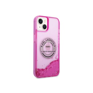 قاب آکواریومی آیفون 14 پلاس طرح کارل CG Mobile iphone 14 Plus Karl Lagerfeld Aquarium Case