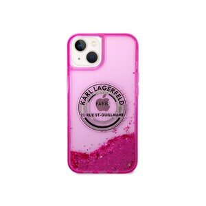قاب آکواریومی آیفون 14 پلاس طرح کارل CG Mobile iphone 14 Plus Karl Lagerfeld Aquarium Case