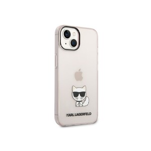 قاب محافظ شیشه ای آیفون 14 پلاس طرح گربه کارل CG Mobile iphone 14 Plus Karl Cat Case