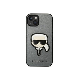 قاب چرمی آیفون 14 پلاس طرح کارل CG Mobile iphone 14 Plus Karl Lagerfeld Leather Case