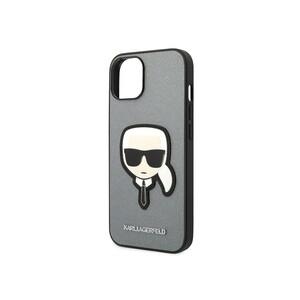 قاب چرمی آیفون 14 پلاس طرح کارل CG Mobile iphone 14 Plus Karl Lagerfeld Leather Case