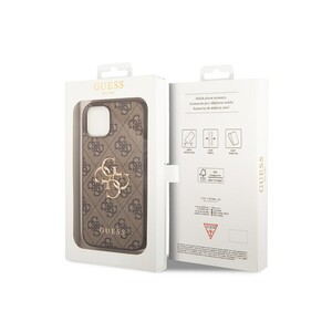 قاب چرمی طرحدار آیفون 14 پلاس CG Mobile iphone 14 Plus Guess Leather Case
