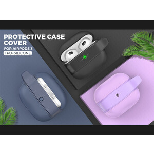 کاور سیلیکونی ایرپاد3 آها استایل Ahastyle PT179 Earbuds Protective Case for Apple AirPods 3