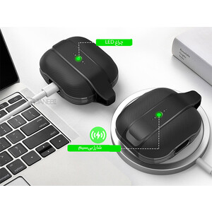 کیفیت کاور سیلیکونی ایرپاد3 آها استایل Ahastyle PT179 Earbuds Protective Case for Apple AirPods 3